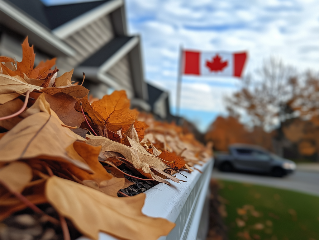 Canadian Gutter guard installation